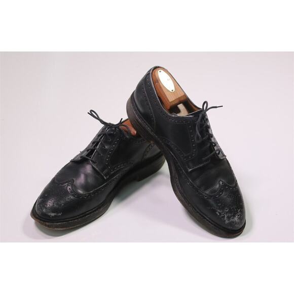 Paul Smith Brown Captoe Oxford Leather Dress Shoes Men's US 9 - Picture 8 of 11